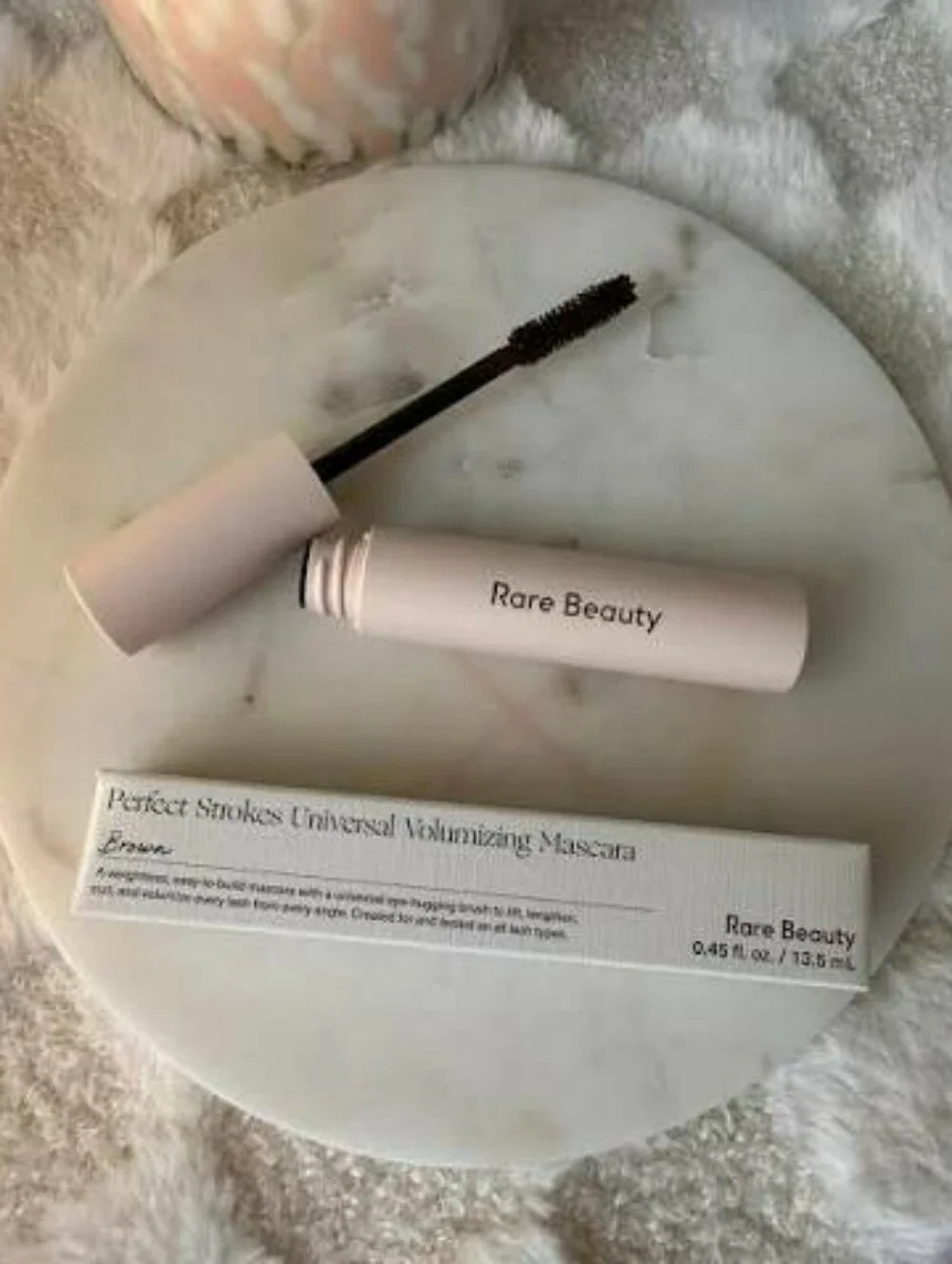 💜Mascara Need💜BNIB Rare Beauty Fullsize PERFECT STROKES BROWN Mascara!$24Ret!!